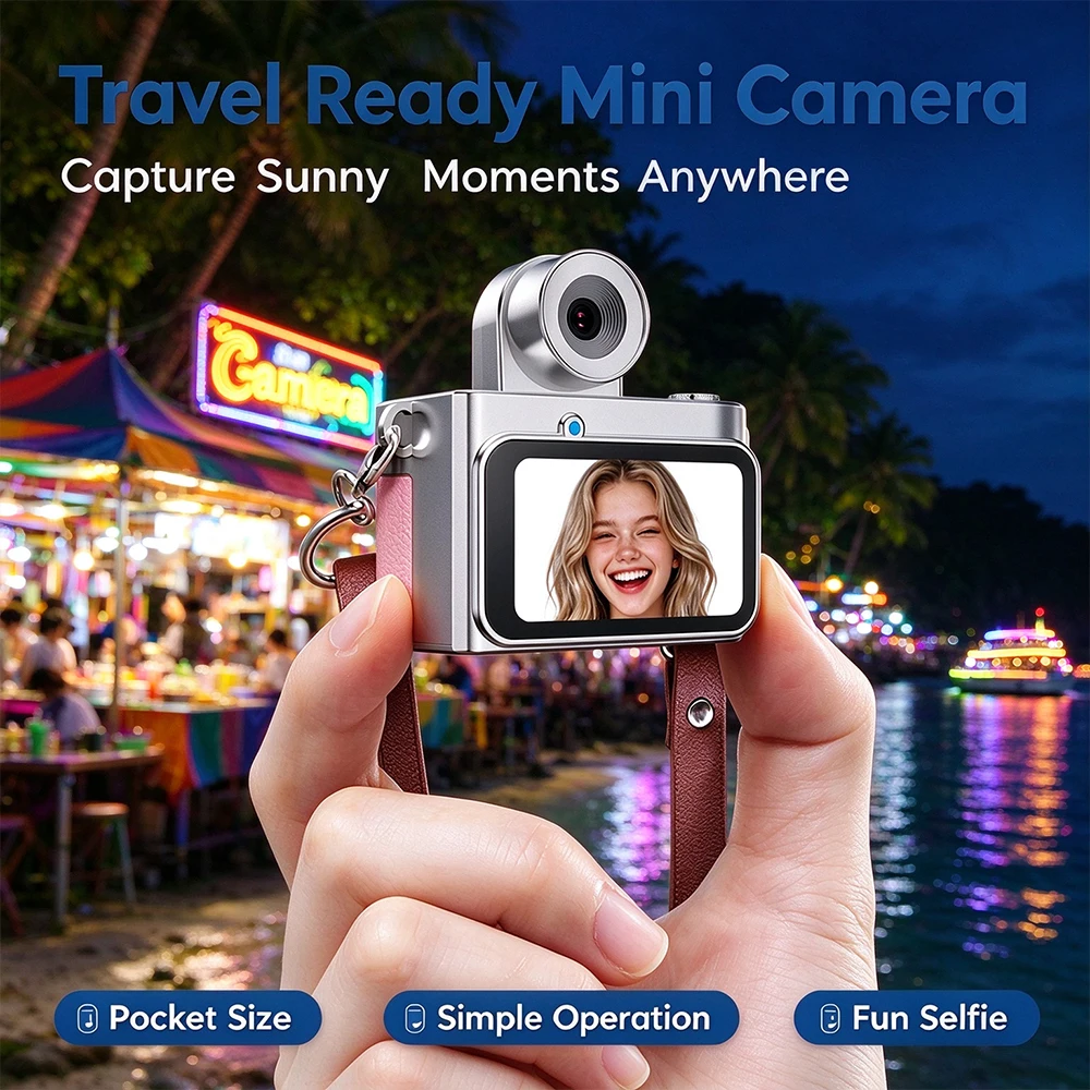 Mini Digital Camera With 180°  - đánh giá và giá Photography Lighting For Beginners