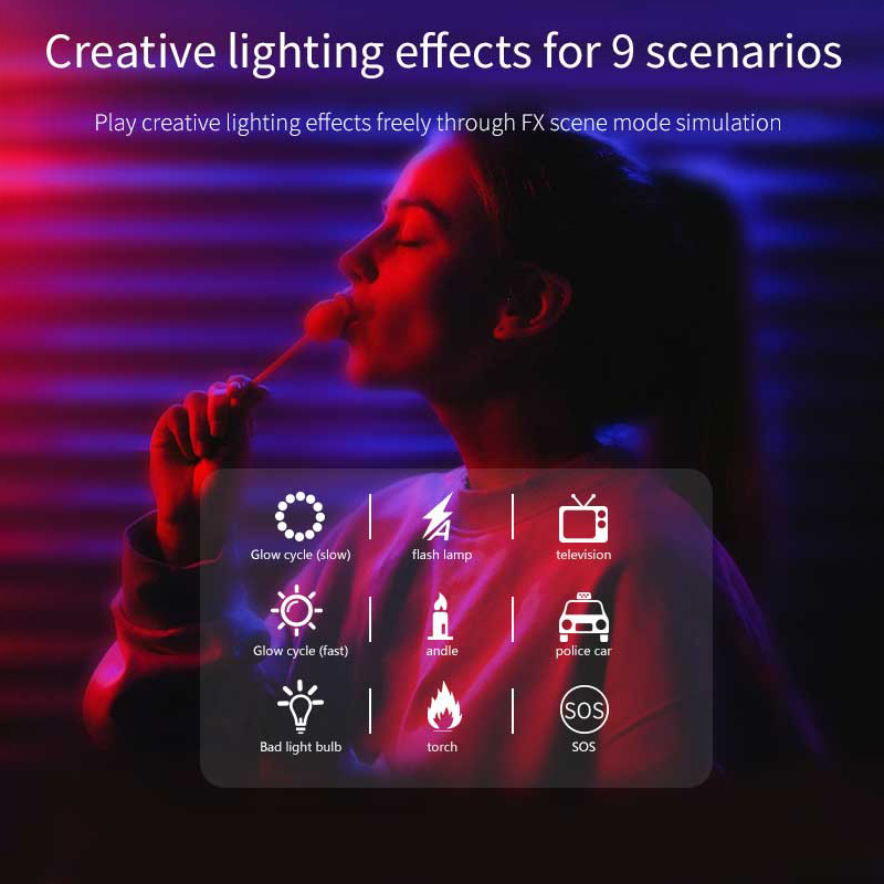 Portable W70RGB LED Full Color - đánh giá và giá Photography Lighting Handheld