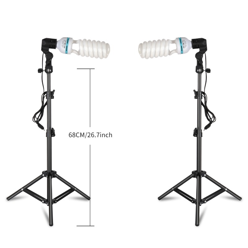 2 Piece 135W 5500K  Photograph - đánh giá và giá Photography Lighting Kit Portable