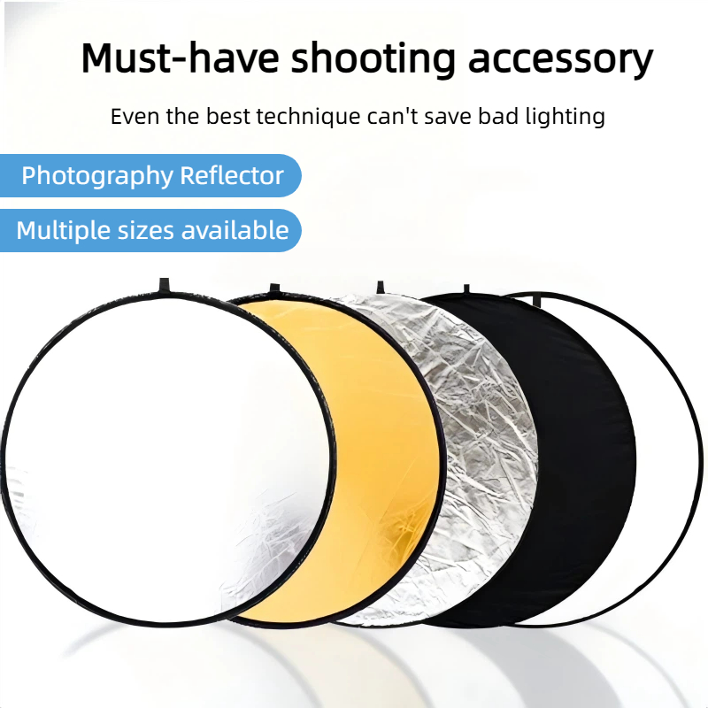 2-in-1 Dual Sided Gold Silver  - đánh giá và giá Photography Lighting Kit Portable