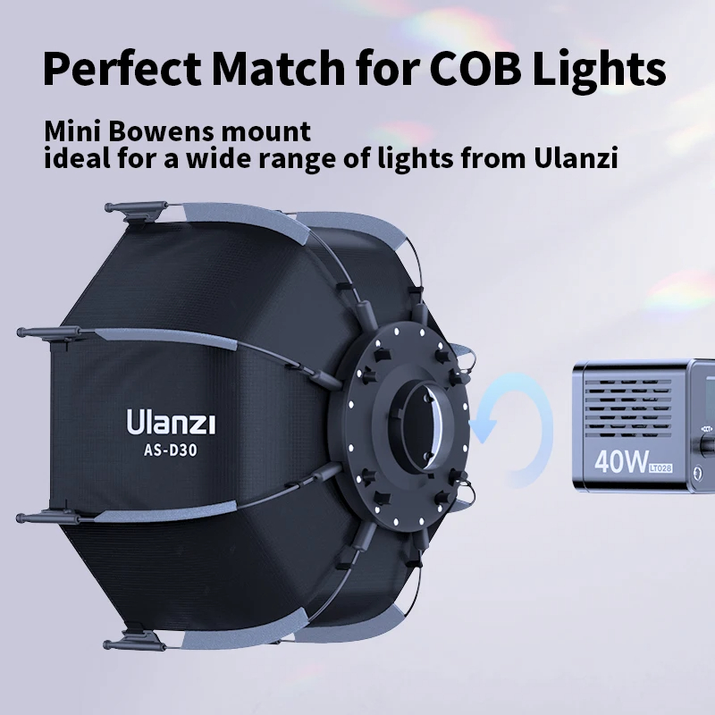Ulanzi AS-D30 30cm Octagonal S - đánh giá và giá Photography Lighting Meter