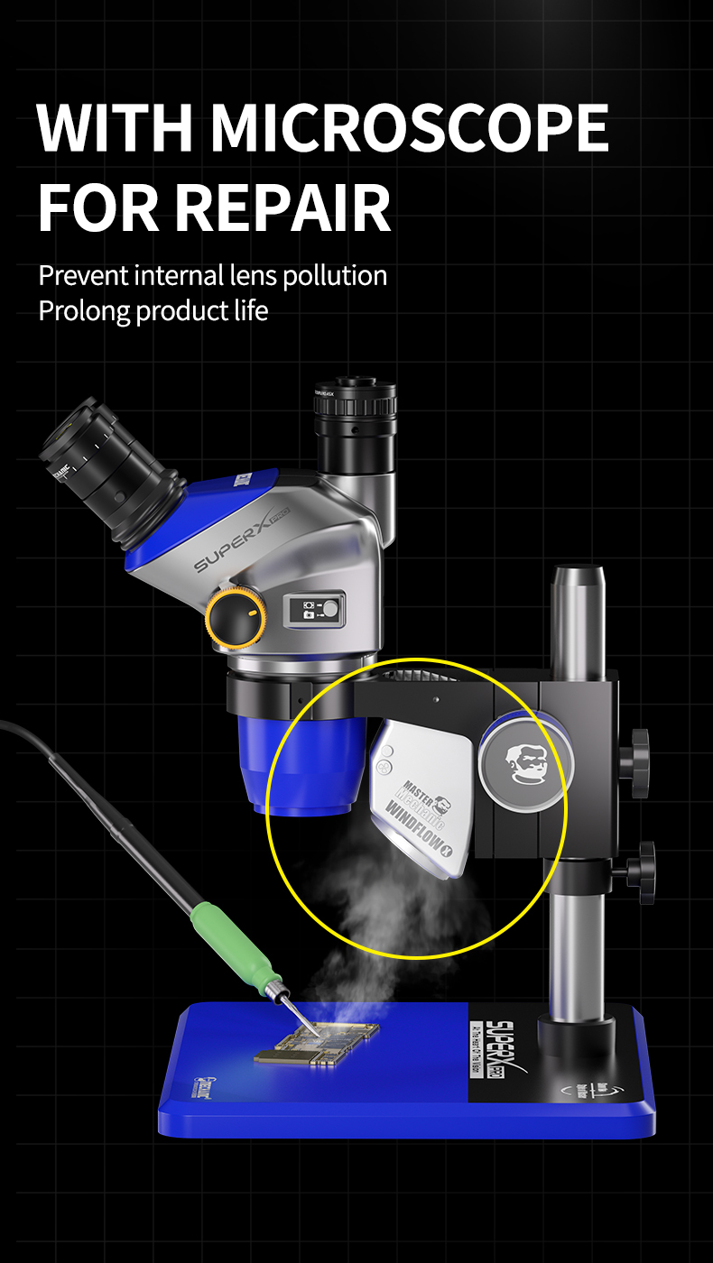 MECHANIC WindFlow X Microscope - đánh giá và giá Photography Lighting Kit Portable